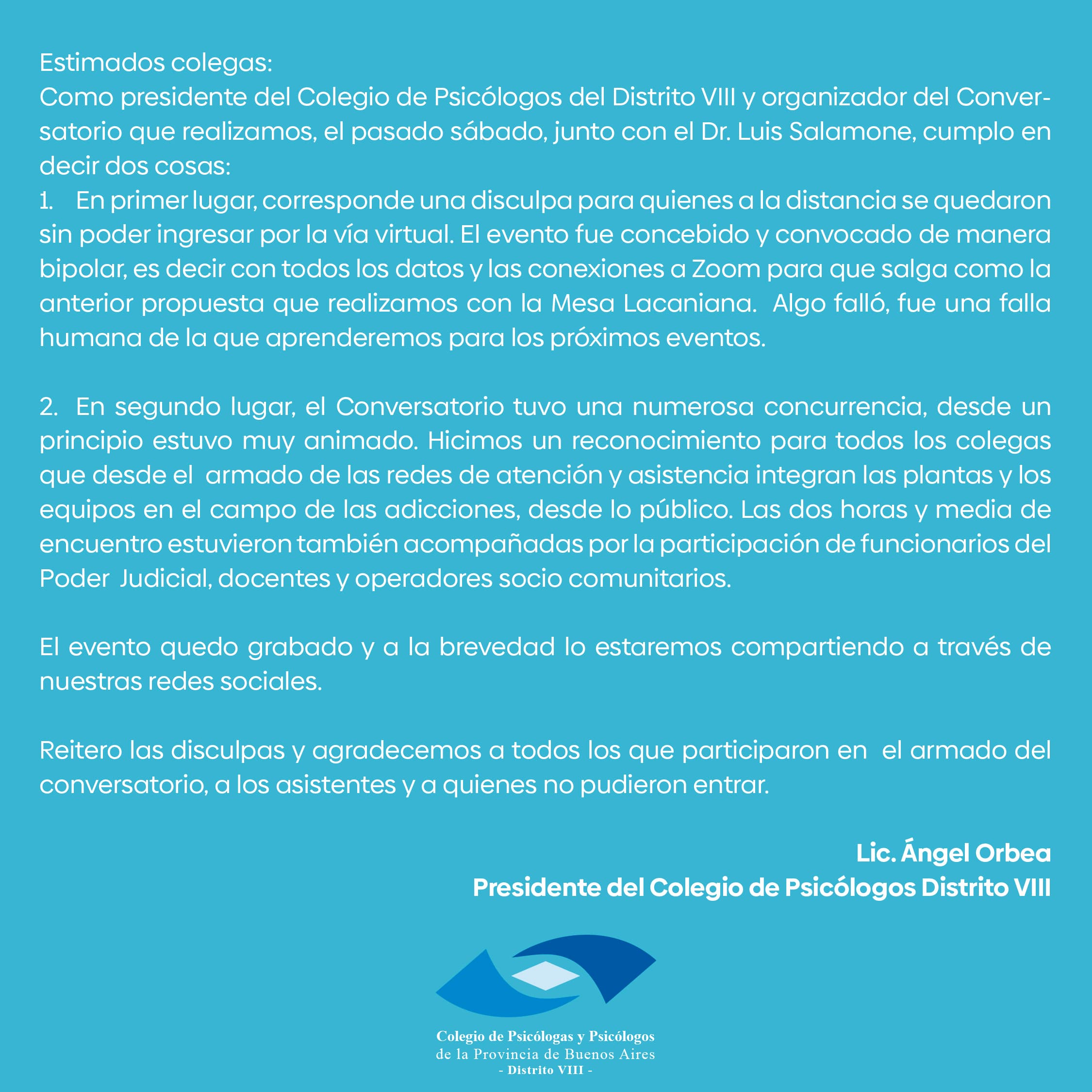 Comunicado