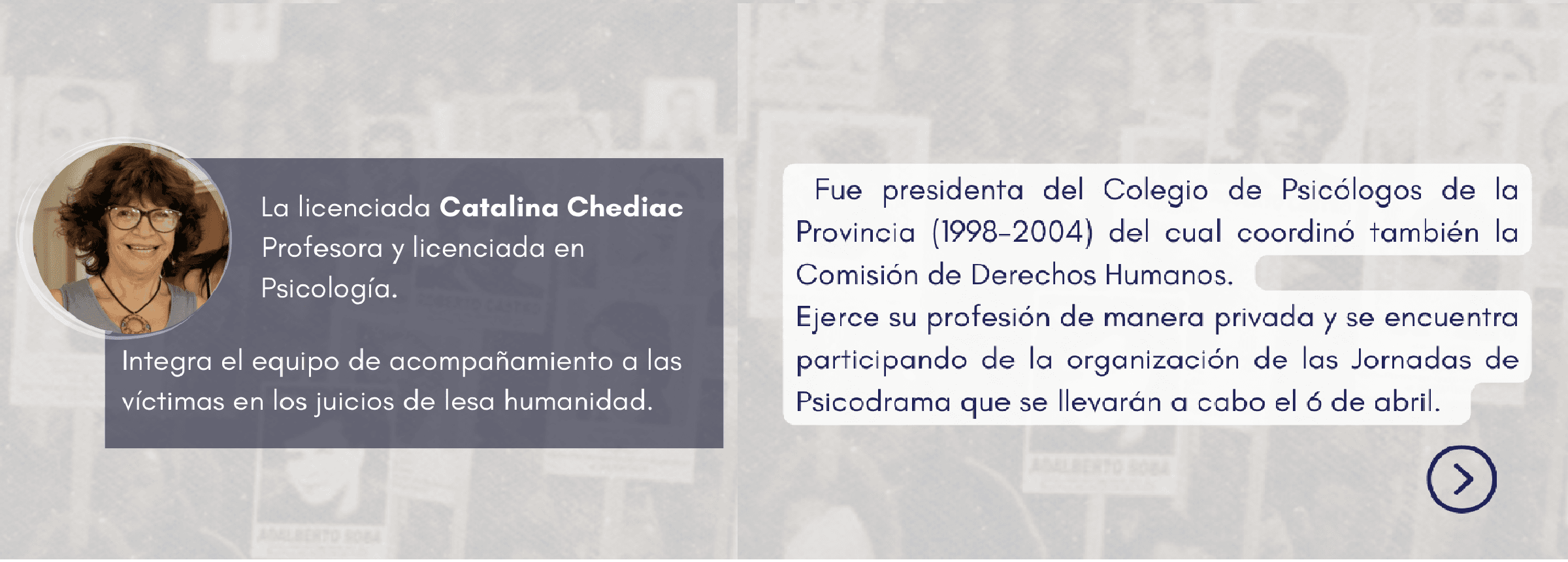 “No debemos ser cómplices de la negación de la historia”