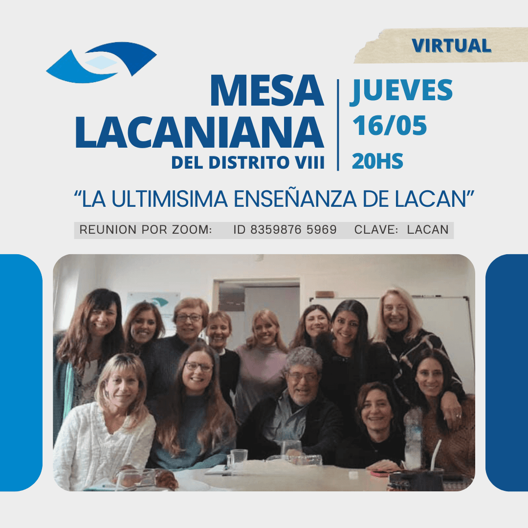 Mesa Lacaniana del Distrito VIII