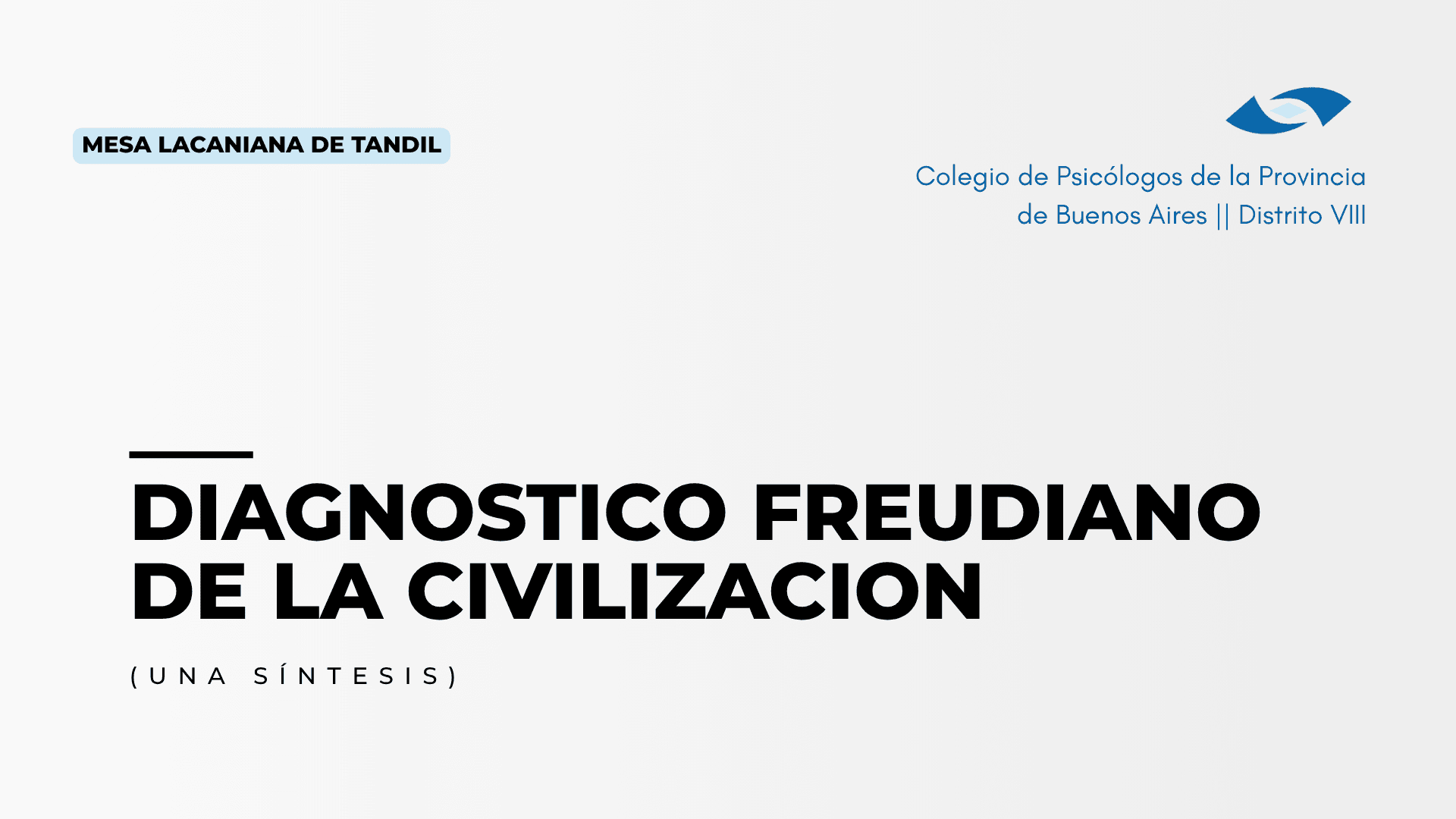 Diagnóstico Freudiano de la civilización