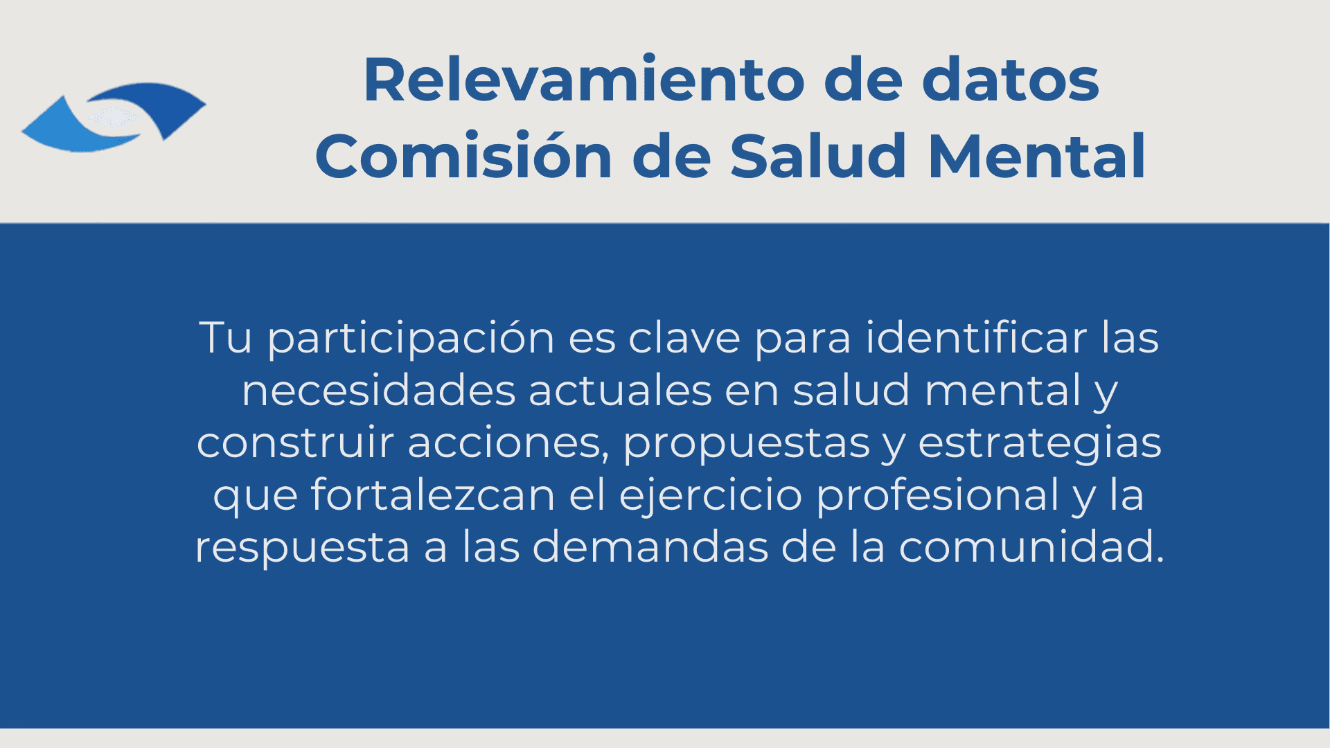 Relevamiento Comisión de Salud Mental