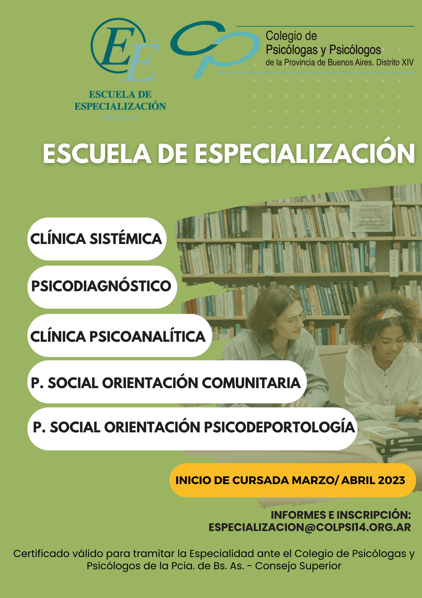 Escuela de especialización