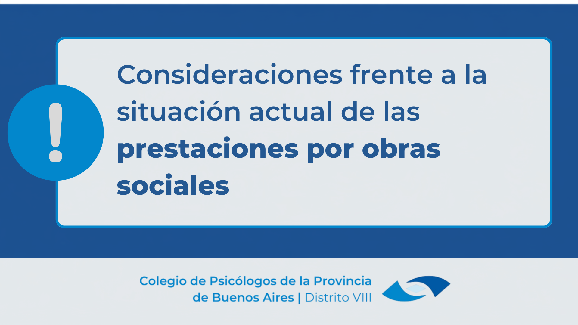 Nota a Prestadores IOMA