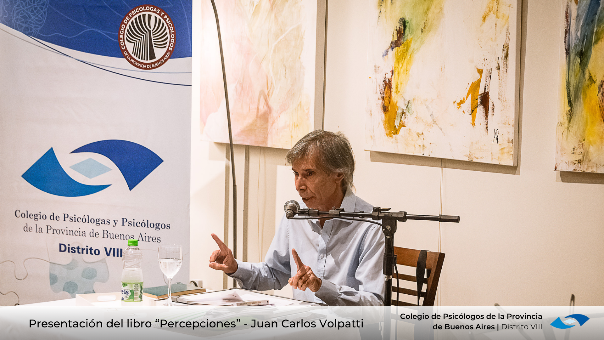 Evento: Presentación del libro “Percepciones” de Juan Carlos Volpatti